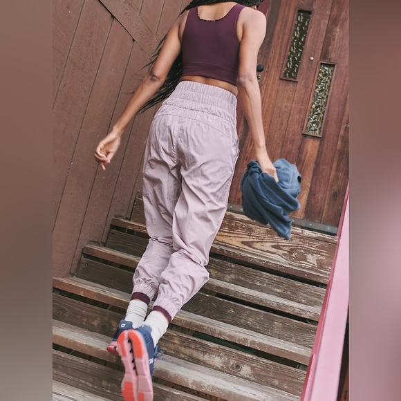 NWOT FP Movement The Way Home Joggers Mauve Size Small - Picture 13 of 13